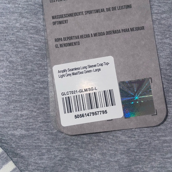 Gymshark amplify crop top long sleeve - Picture 2 of 5